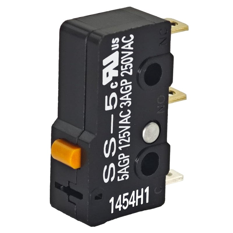 Formiden SS-5 Micro Switch (Pack of 6) – Pin Plunger, SPDT, 5A 125VAC 3A 250VAC SS5 Switch - Image 4